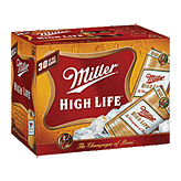 Miller High Life Beer 12 Oz Left Picture